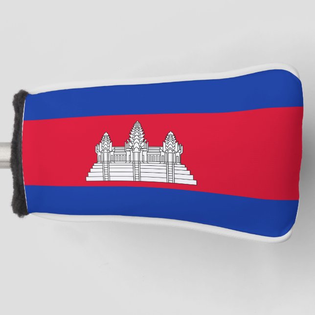 Funda Para Palo De Golf Bandera de Camboya (Anverso)