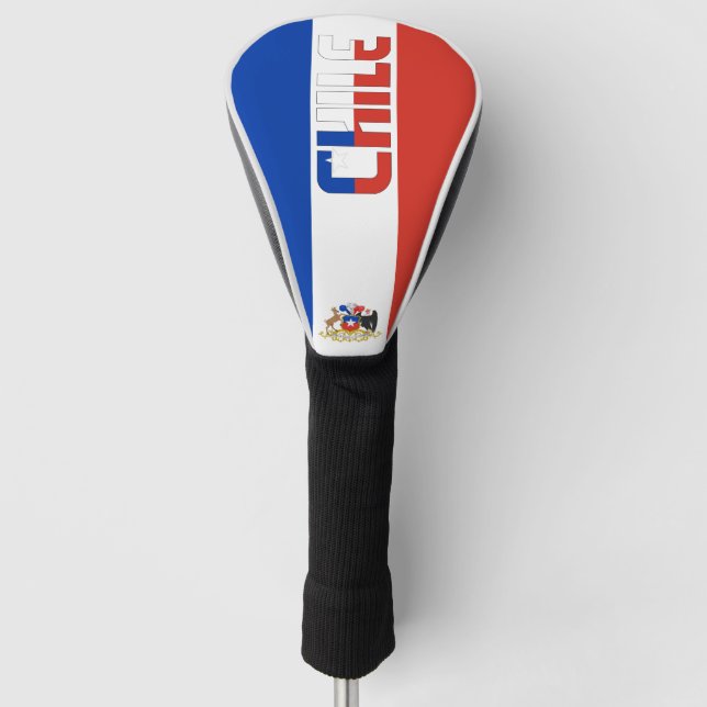 Funda Para Palo De Golf Bandera de Chile espléndido patriótico (Anverso)