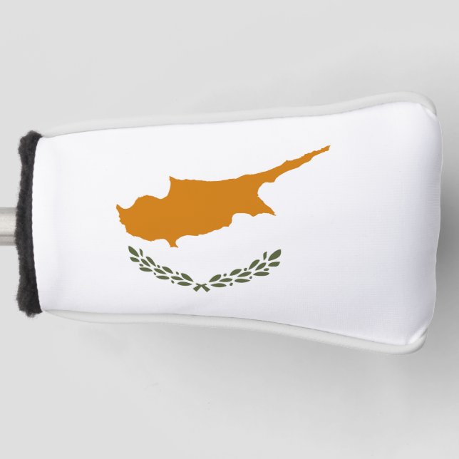 Funda Para Palo De Golf Bandera de Chipre (Anverso)