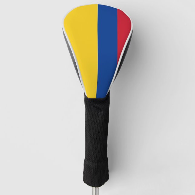 Funda Para Palo De Golf Bandera de Colombia (Anverso)