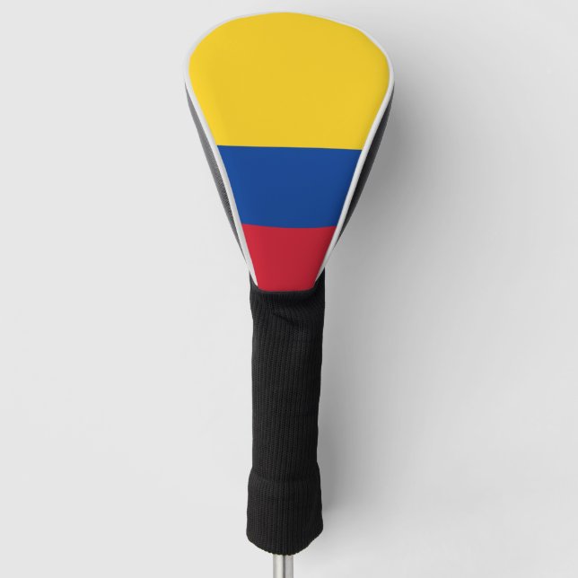 Funda Para Palo De Golf Bandera de Colombia (Anverso)