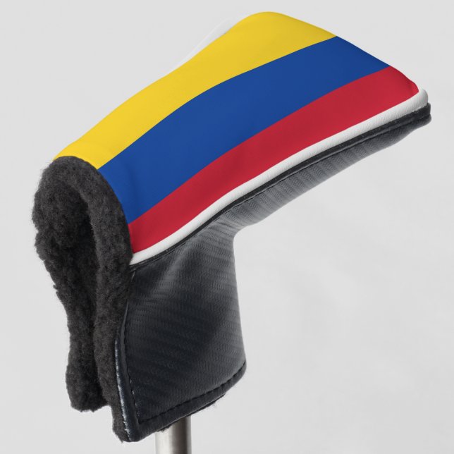 Funda Para Palo De Golf Bandera de Colombia (Anverso 3/4)