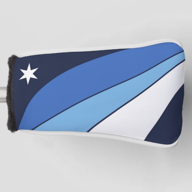 Funda Para Palo De Golf Bandera de Columbia, Carolina del Sur (Anverso)