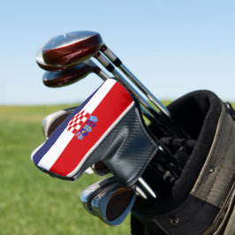 Funda Para Palo De Golf Bandera de Croacia