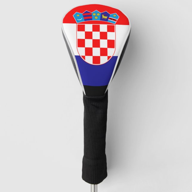 Funda Para Palo De Golf Bandera de Croacia (Anverso)