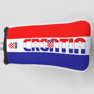 Funda Para Palo De Golf Bandera de Croacia Gorge Portada Patriótica de Cab