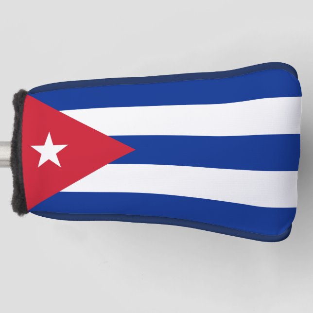 Funda Para Palo De Golf Bandera de Cuba (Anverso)