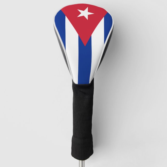 Funda Para Palo De Golf Bandera de Cuba (Anverso)