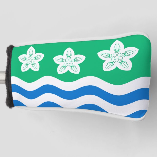 Funda Para Palo De Golf Bandera de Cumberland (Anverso)