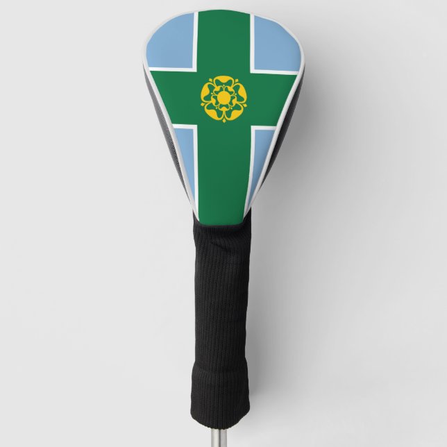 Funda Para Palo De Golf Bandera de Derbyshire (Anverso)