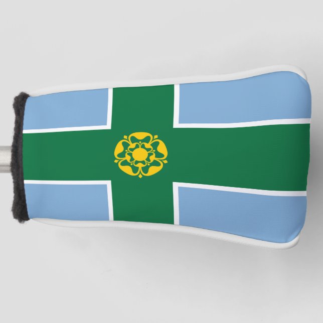 Funda Para Palo De Golf Bandera de Derbyshire (Anverso)