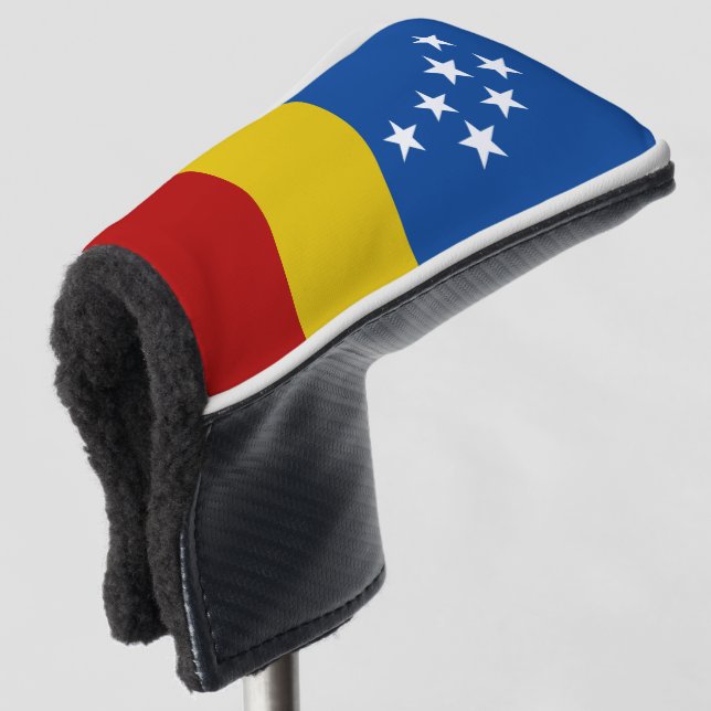 Funda Para Palo De Golf Bandera de Durham (Anverso 3/4)