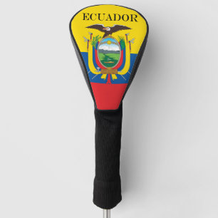 Funda Para Palo De Golf Bandera de Ecuador