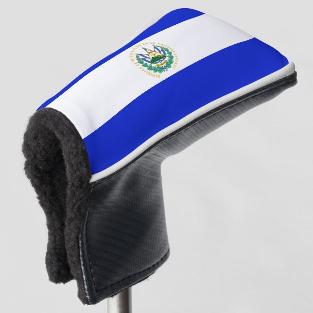 Funda Para Palo De Golf Bandera de El Salvador (Anverso 3/4)