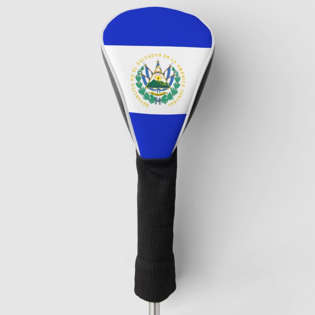 Funda Para Palo De Golf Bandera de El Salvador (Anverso)