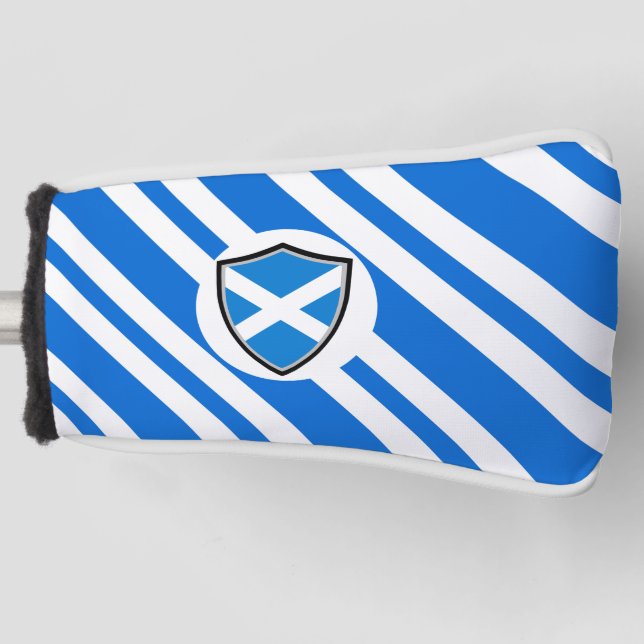 Funda Para Palo De Golf Bandera de Escocia (Anverso)