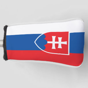 Funda Para Palo De Golf bandera de Eslovaquia (variante vertical)