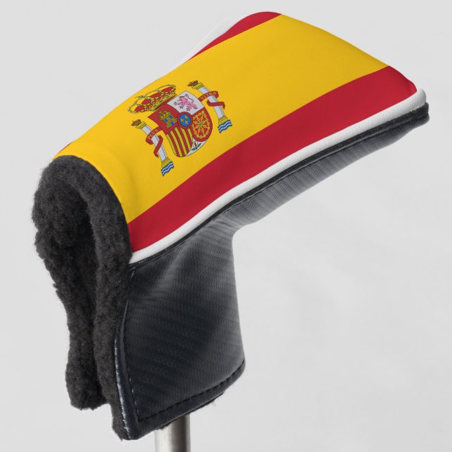 Funda Para Palo De Golf Bandera de España (Anverso 3/4)