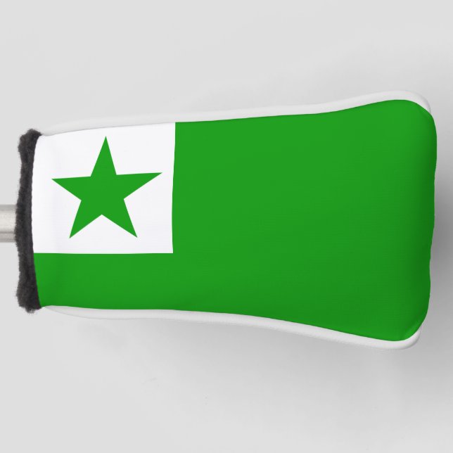 Funda Para Palo De Golf Bandera de esperanto (Anverso)