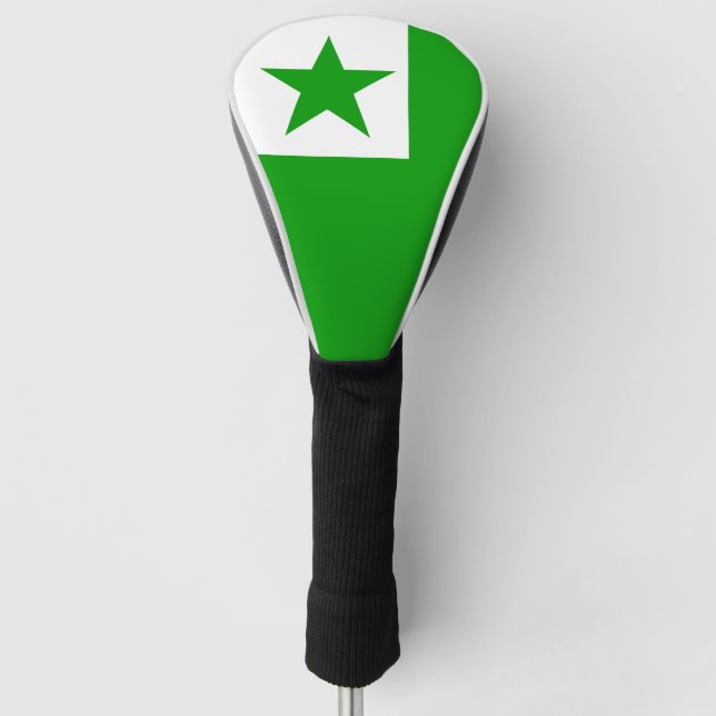 Funda Para Palo De Golf Bandera de esperanto (Anverso)