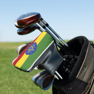 Funda Para Palo De Golf Bandera de Etiopía