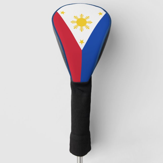 Funda Para Palo De Golf Bandera de Filipinas (Anverso)
