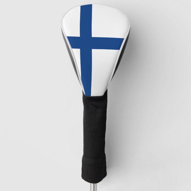 Funda Para Palo De Golf Bandera de Finlandia (Anverso)