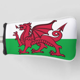 Funda Para Palo De Golf Bandera de Gales Viajes patrióticos del fútbol gal