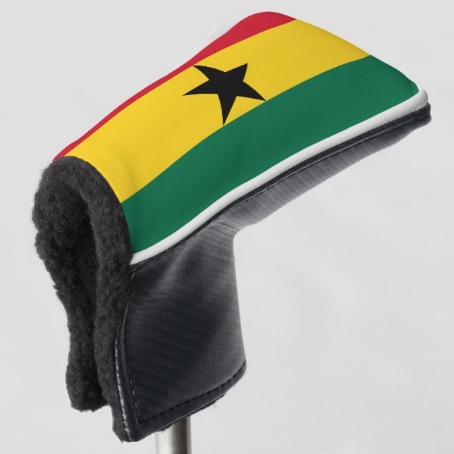 Funda Para Palo De Golf Bandera de Ghana (Anverso 3/4)