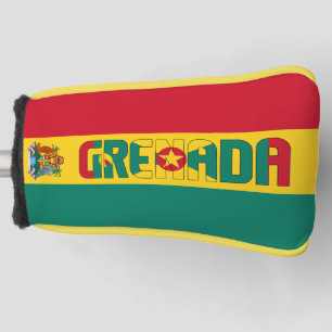 Funda Para Palo De Golf Bandera de Granada espléndida patriótica