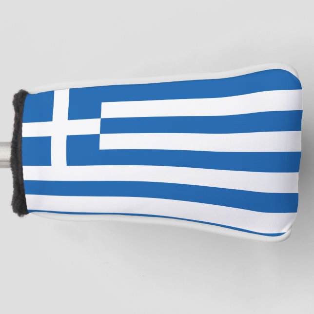Funda Para Palo De Golf Bandera de Grecia  (Anverso)