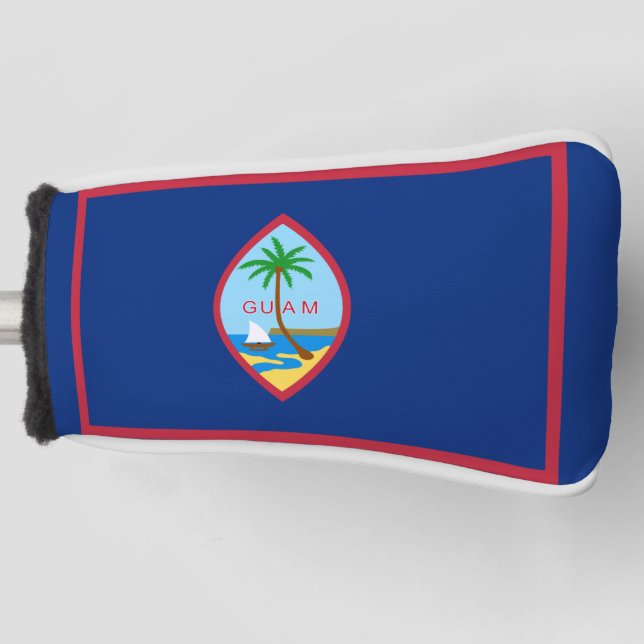 Funda Para Palo De Golf Bandera de Guam  (Anverso)