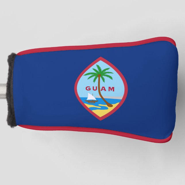 Funda Para Palo De Golf Bandera de Guam (Anverso)
