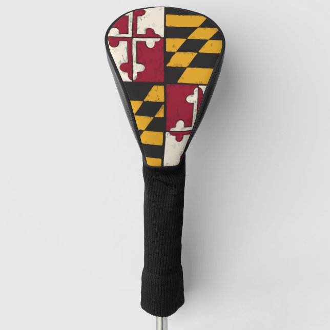 Funda Para Palo De Golf Bandera de Guay Maryland (Anverso)