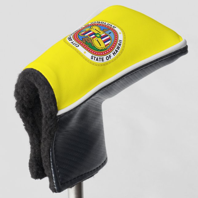 Funda Para Palo De Golf Bandera de Honolulu (Anverso 3/4)