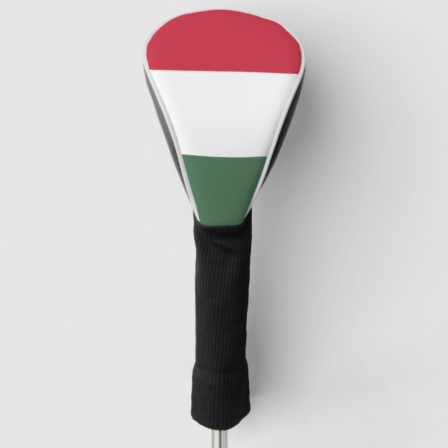 Funda Para Palo De Golf Bandera de Hungría (Anverso)