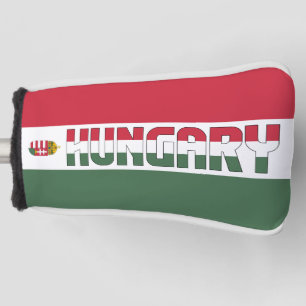 Funda Para Palo De Golf Bandera de Hungría Cubierta de cabeza patriótica d