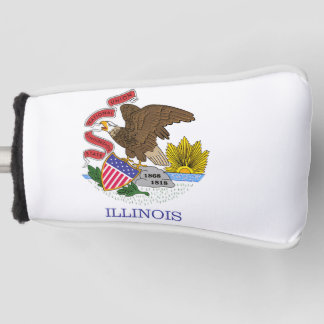 Funda Para Palo De Golf Bandera de Illinois