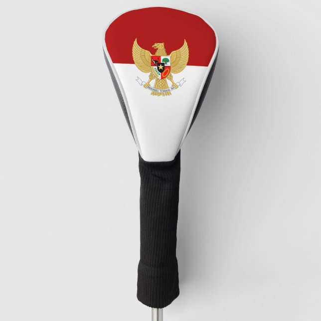 Funda Para Palo De Golf Bandera de Indonesia (Anverso)