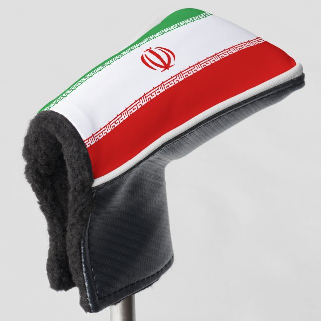 Funda Para Palo De Golf Bandera de Irán (Anverso 3/4)