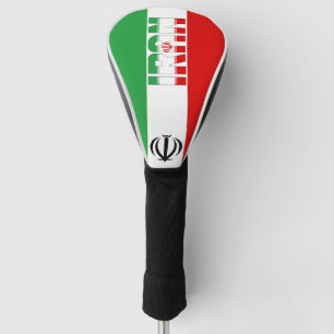 Funda Para Palo De Golf Bandera de Irán espléndida patriótica