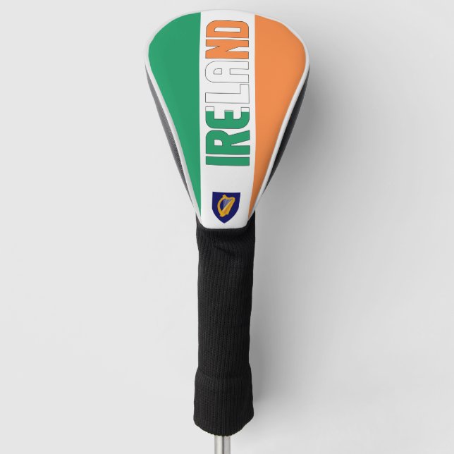 Funda Para Palo De Golf Bandera de Irlanda Gorgeous Patriotic (Anverso)