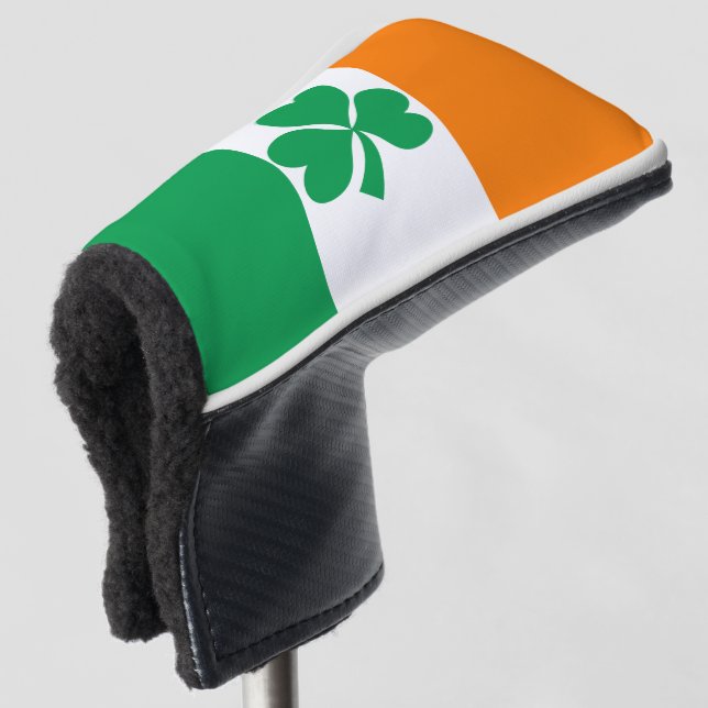 Funda Para Palo De Golf Bandera de Irlanda Shamrock (Anverso 3/4)