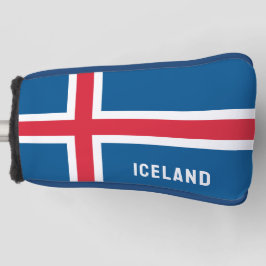 Funda Para Palo De Golf Bandera de Islandia