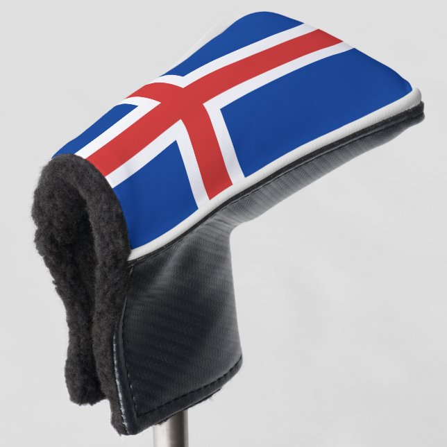 Funda Para Palo De Golf Bandera de Islandia (Anverso 3/4)