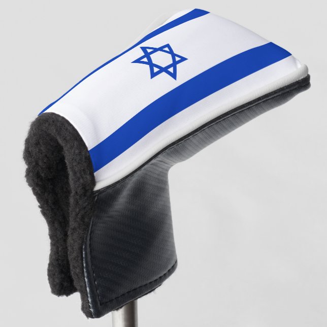 Funda Para Palo De Golf Bandera de Israel (Anverso 3/4)