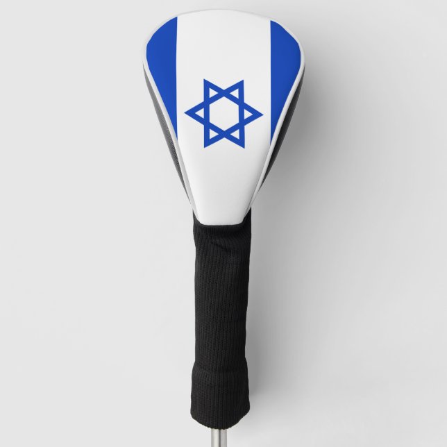 Funda Para Palo De Golf Bandera de Israel (Anverso)