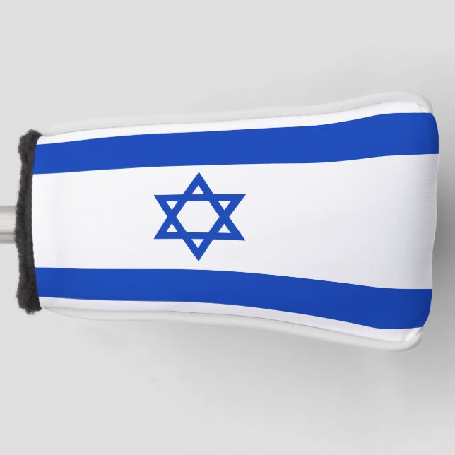 Funda Para Palo De Golf Bandera de Israel (Anverso)