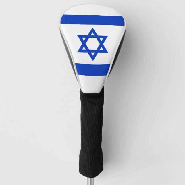 Funda Para Palo De Golf Bandera de Israel (Anverso)