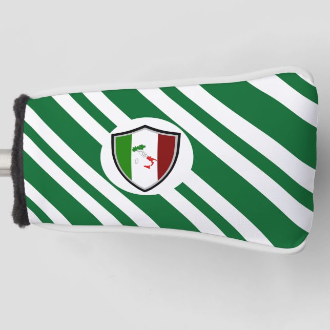 Funda Para Palo De Golf Bandera de Italia (Anverso)